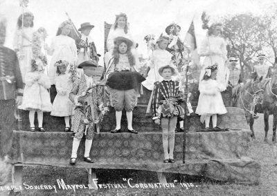 May Queen Festival Queen Coronation 1910