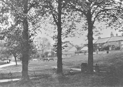 The Green from the churchyard 1